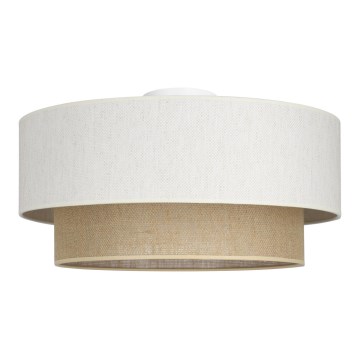 NATIA Ceiling Light 1x E27/60W/230V White/Brown