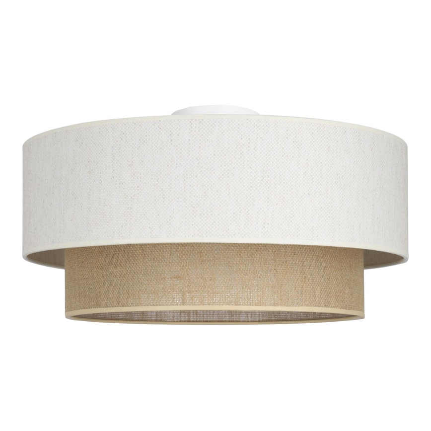 NATIA Ceiling Light 1x E27/60W/230V White/Brown