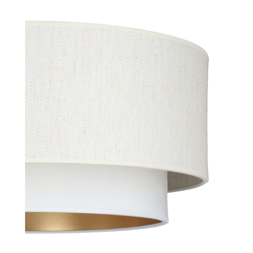 NATIA ceiling light, 1x E27/60W/230V, Ø 45 cm, white