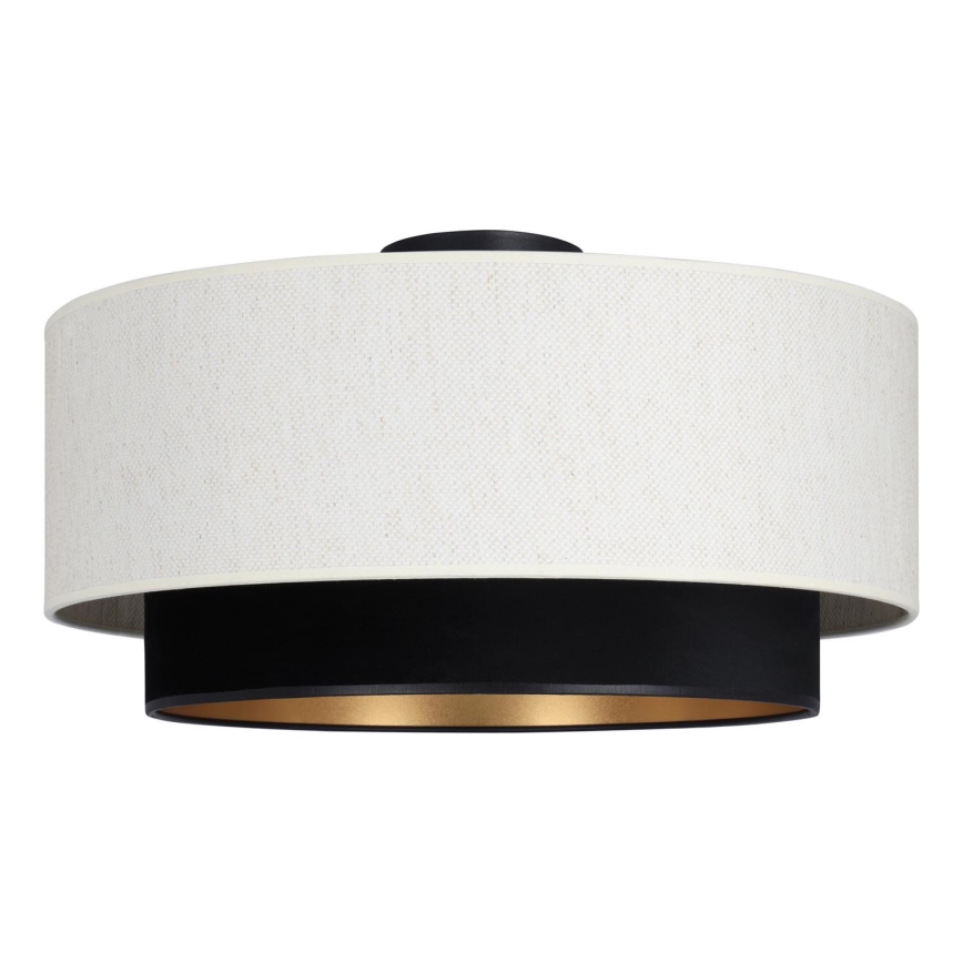 NATIA ceiling light 1xE27/60W/230V white/black