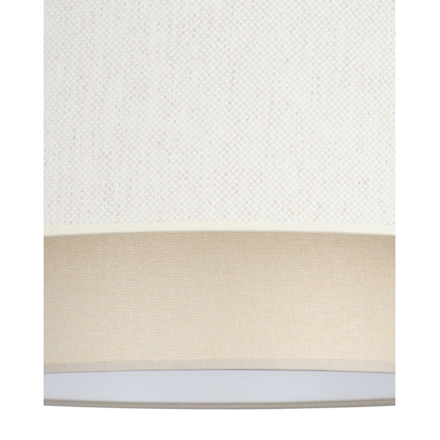 NATIA cord pendant light, 1xE27/60W/230V, diameter 45 cm, cream