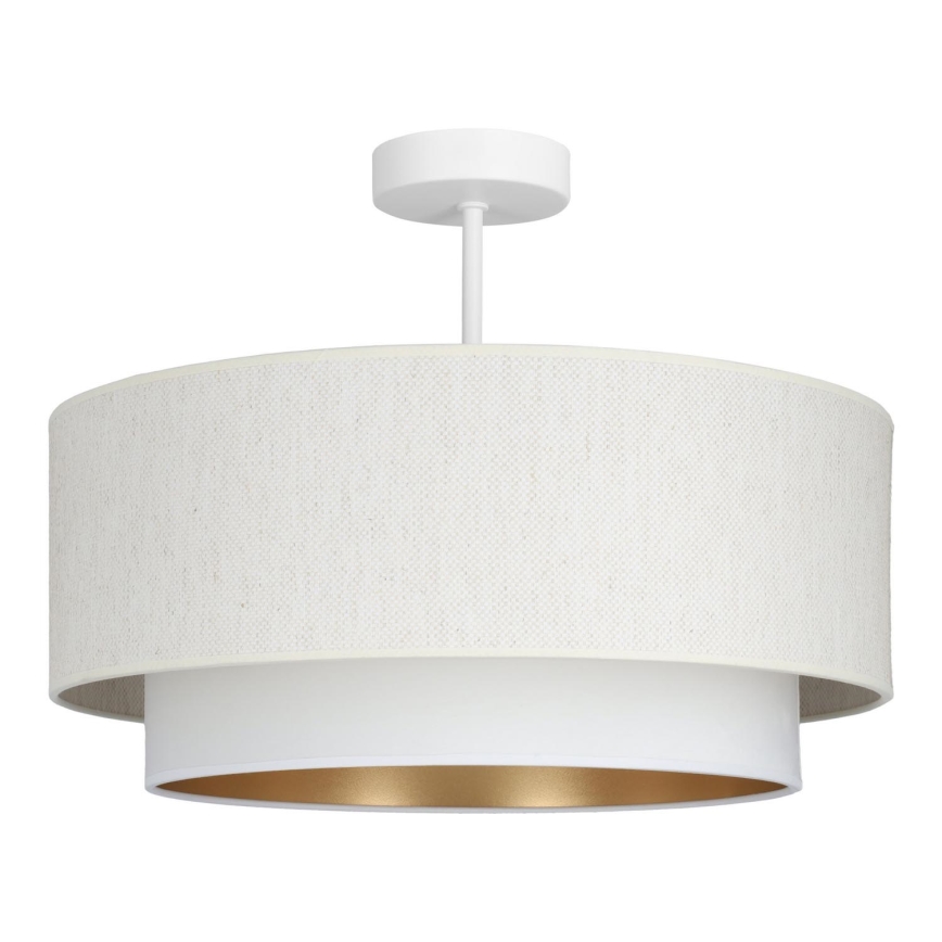 NATIA Flush‑Mount Ceiling Light 1xE27/60W/230V White
