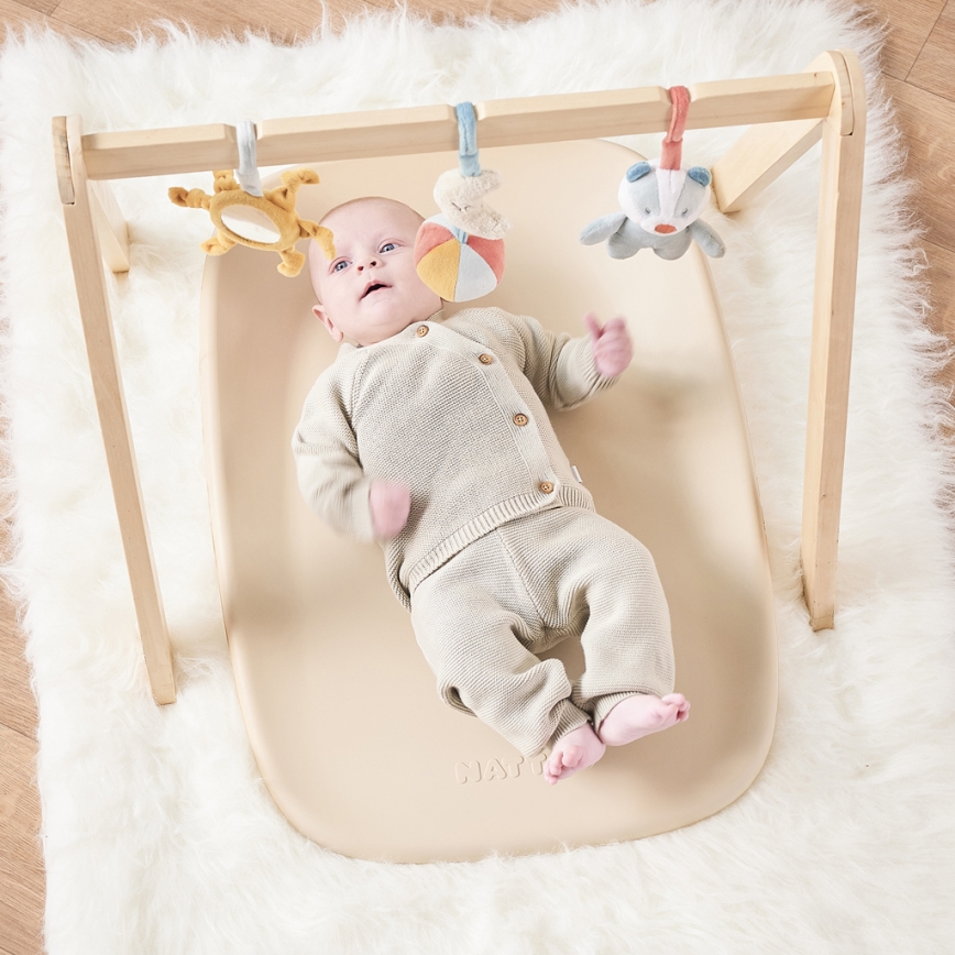 Nattou - Changing mat SOFTY 50x70 cm beige