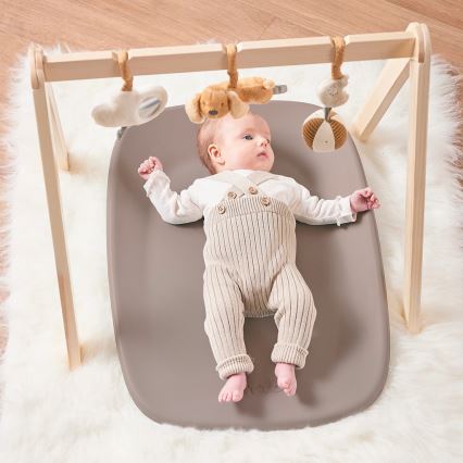 Nattou - Changing mat SOFTY 50x70 cm brown