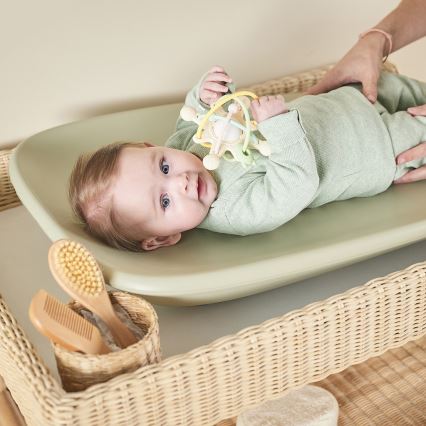 Nattou - Changing mat SOFTY 50x70 cm green