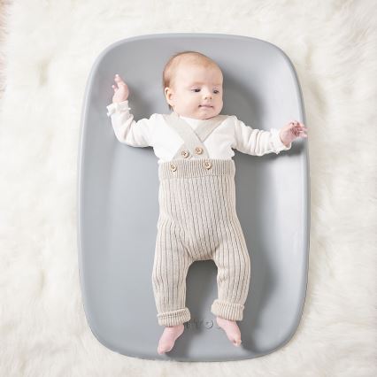 Nattou - Changing mat SOFTY 50x70 cm grey