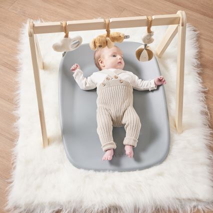 Nattou - Changing mat SOFTY 50x70 cm grey