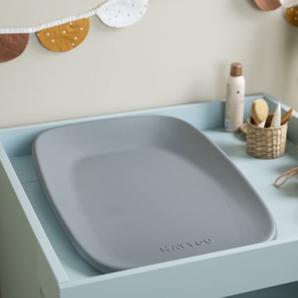 Nattou - Changing mat SOFTY 50x70 cm grey
