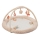 Nattou - Children's blanket for playing with a trapeze MILA, ZOE & LANA beige