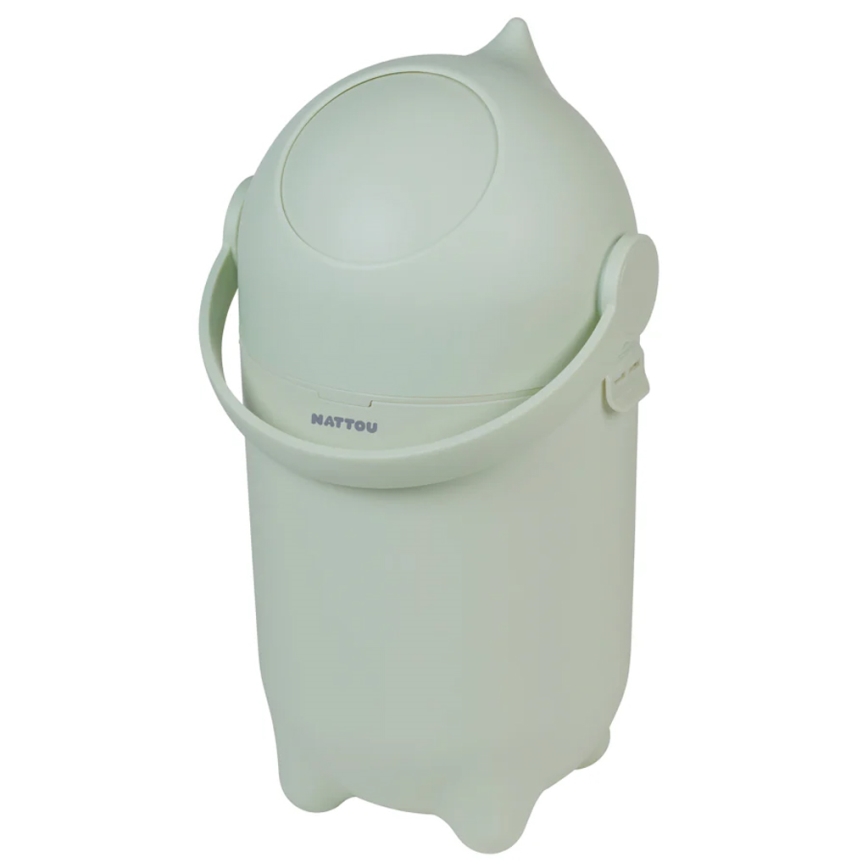 Nattou - Nappy bin and changing mat SOFTY 50x70 cm green