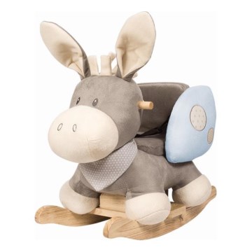Nattou - Rocker CAPUCCINO donkey blue