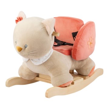 Nattou - Rocking toy LANA cat