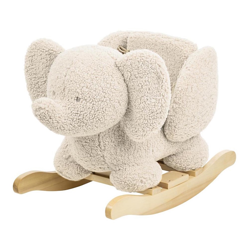 Nattou - Rocking toy TEDDY elephant beige