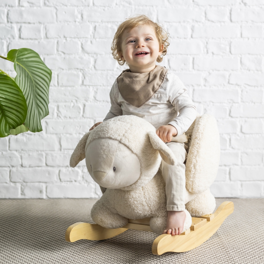 Nattou - Rocking toy TEDDY sheep