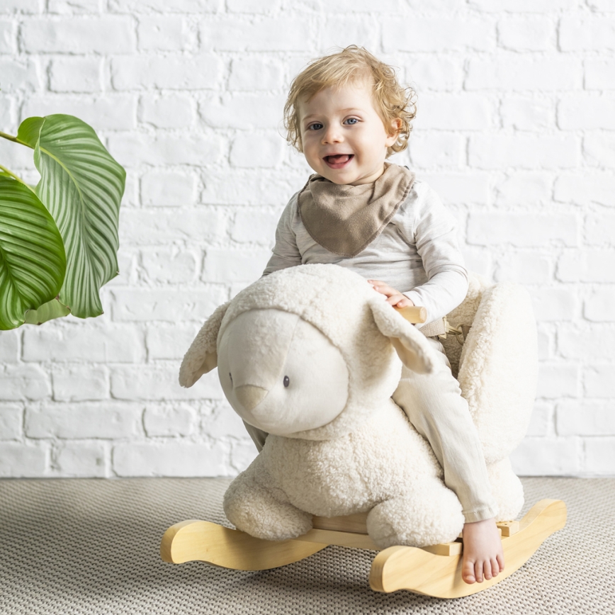 Nattou - Rocking toy TEDDY sheep