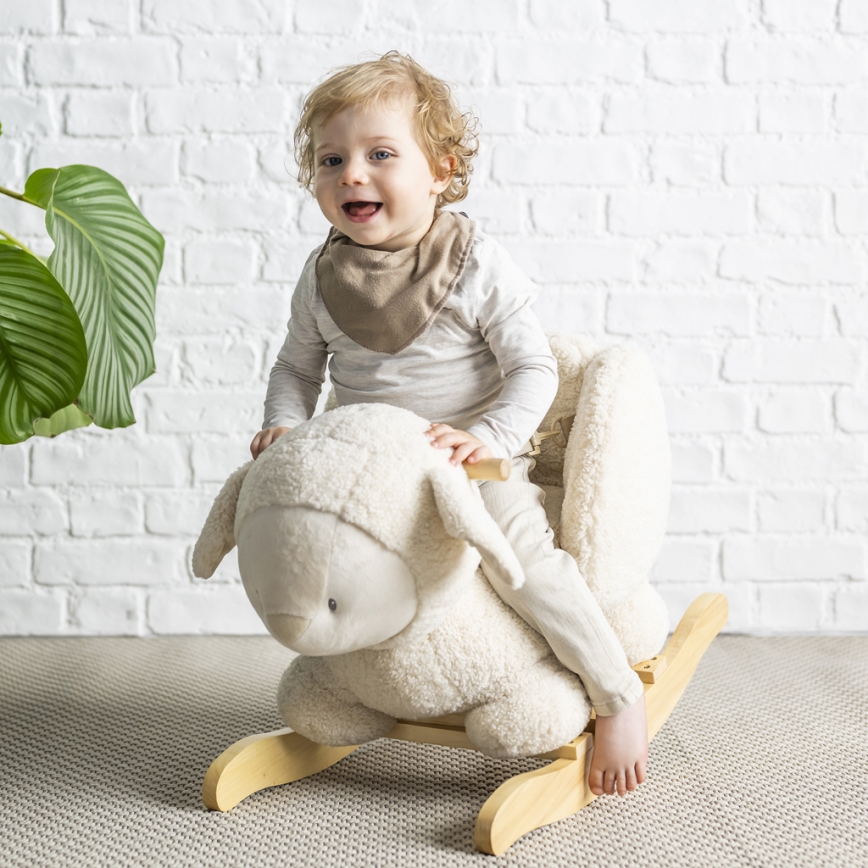 Nattou - Rocking toy TEDDY sheep