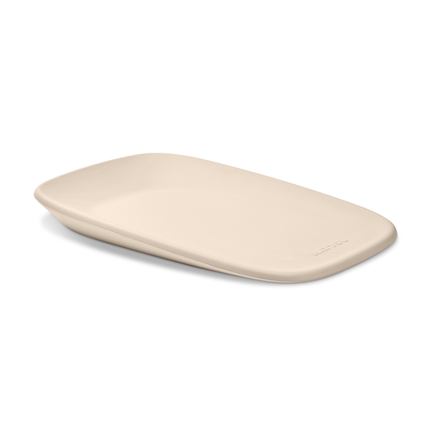 Nattou - SOFTY Diaper Basket and Changing Pad 50x70 cm Beige