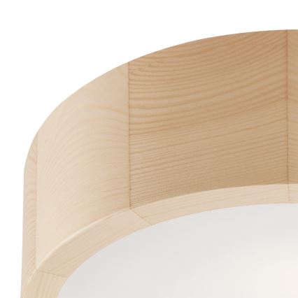NATURAL Ceiling Light, 1x E27/60W/230V, Ø 27.5 cm, Pine