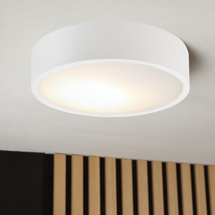 NATURAL ceiling light 1xE27/15W/230V, Ø 27.5 cm, pine/white