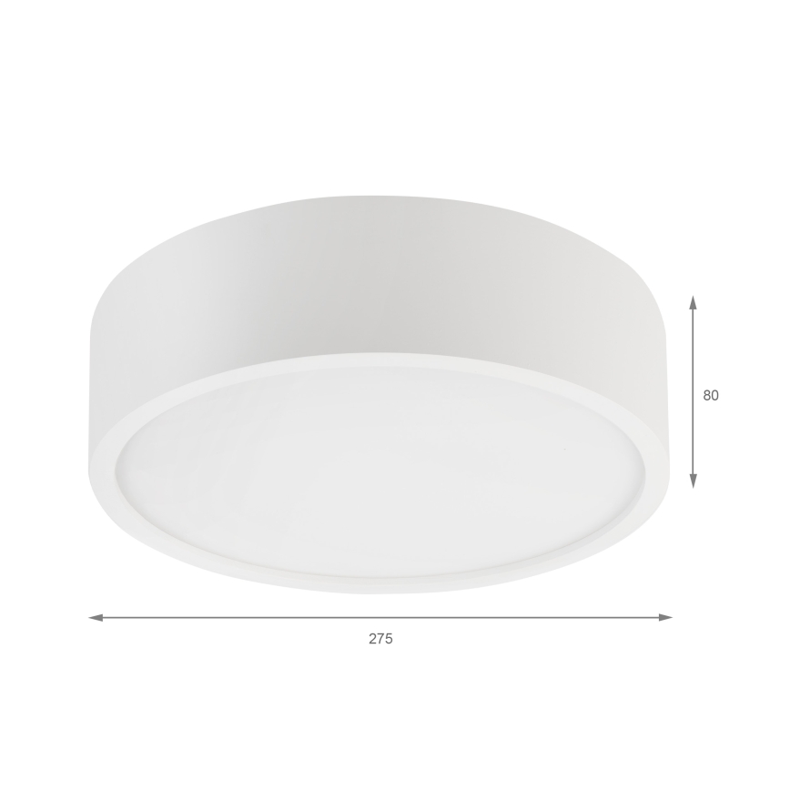 NATURAL ceiling light 1xE27/15W/230V, Ø 27.5 cm, pine/white