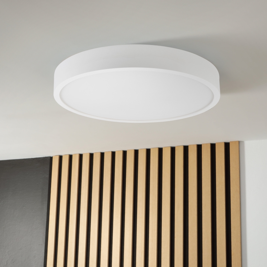 NATURAL ceiling light 5 × E27 (15 W each) 230 V, Ø 47.5 cm, pine/white