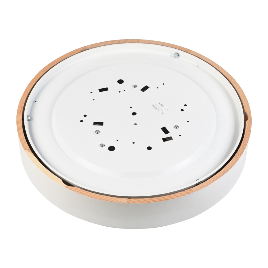 NATURAL ceiling light 5 × E27 (15 W each) 230 V, Ø 47.5 cm, pine/white