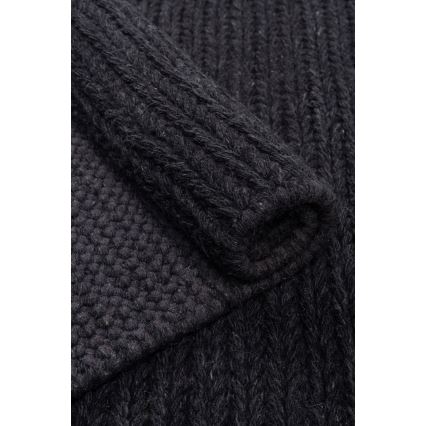 Natural FIR WOOL rug 120x170 cm 2600 g/m2 anthracite