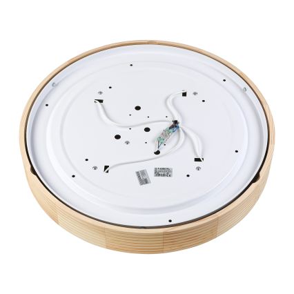 NATURAL MODERN ceiling light 4xE27/15W/230V Ø 58 cm pine