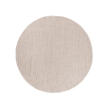 Natural round rug FIR WOOL 160 cm 2600 g/m2 beige
