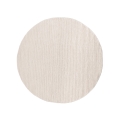 Natural round rug FIR WOOL 160 cm 2600 g/m2 cream