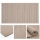 Natural rug FIR WOOL 200x300 cm 2600 g/m2 beige