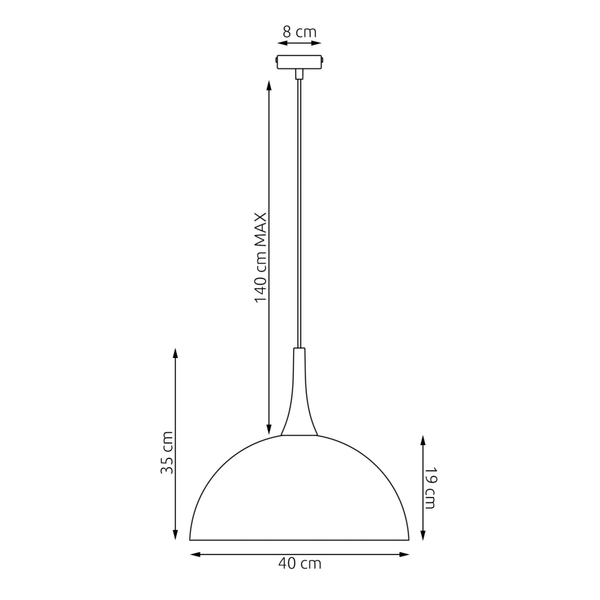 NAUTICA Cable Pendant 1xGX53/12W/230V, White