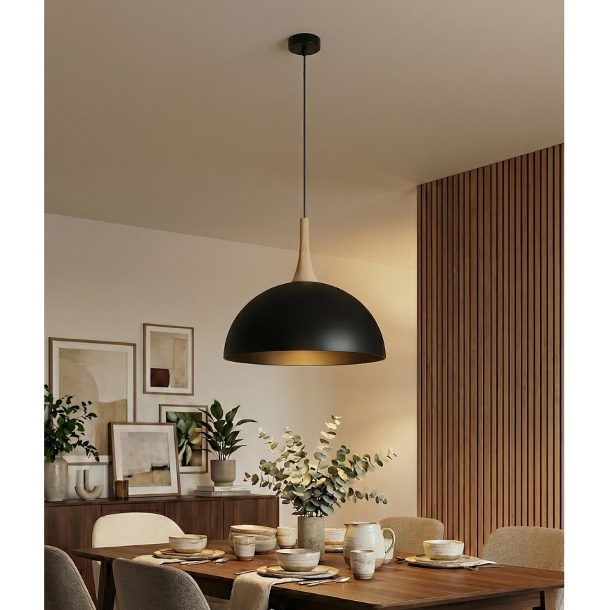 NAUTICA Cable Pendant Light 1xGX53/12W/230V Black