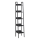 NAVARO Black Bookcase