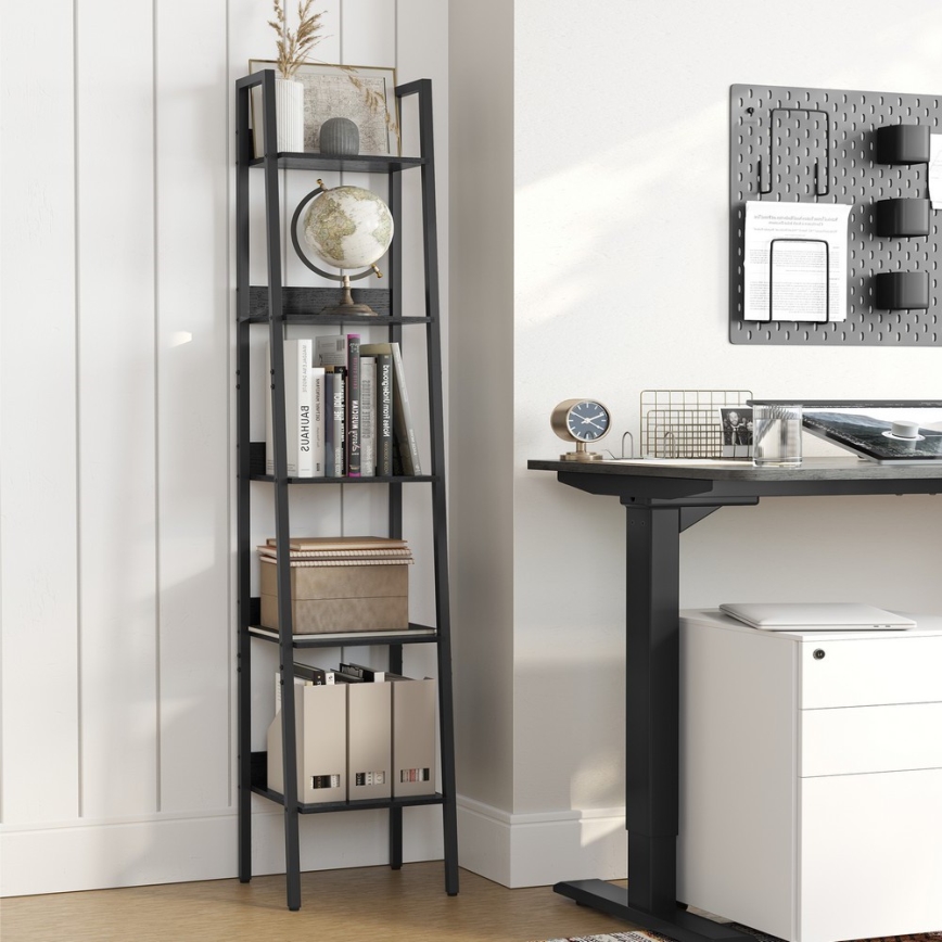 NAVARO Black Bookcase