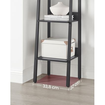 NAVARO Black Bookcase
