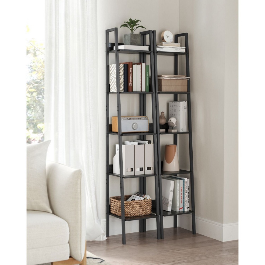 NAVARO Black Bookcase