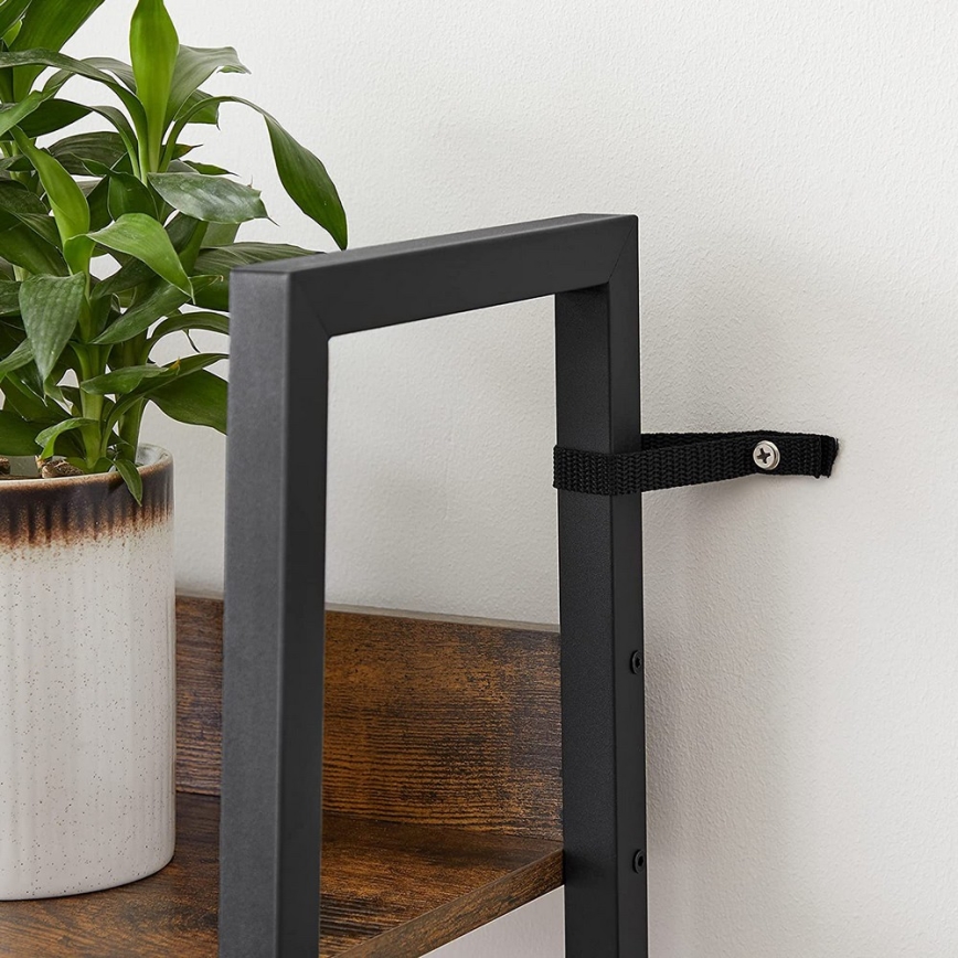 NAVARO Bookcase Brown/Black
