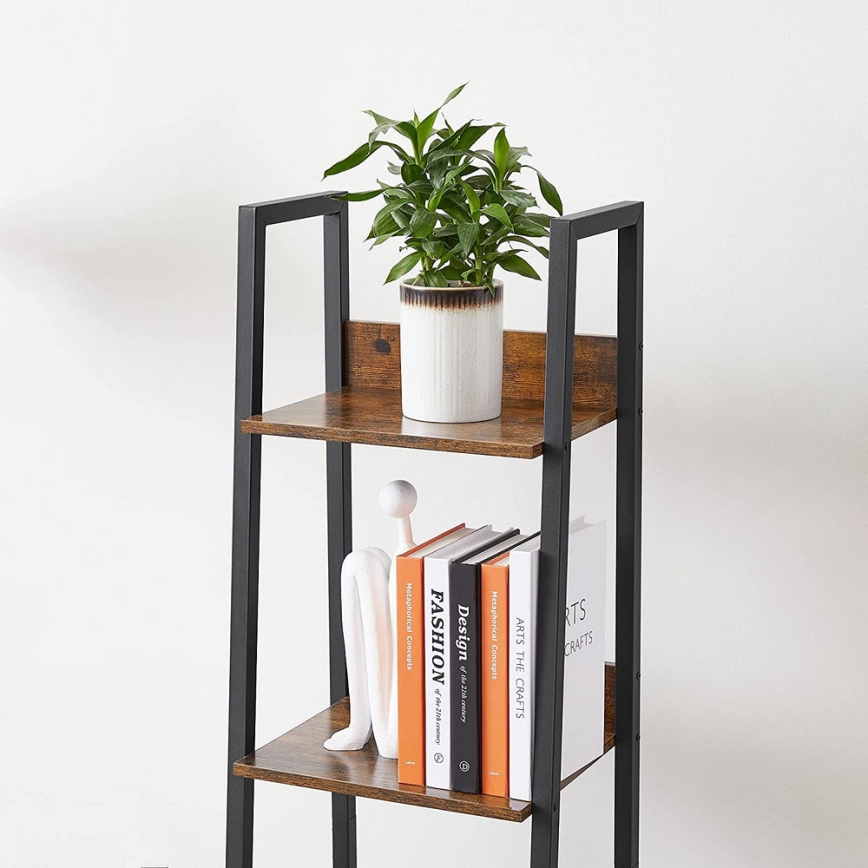 NAVARO Bookcase Brown/Black