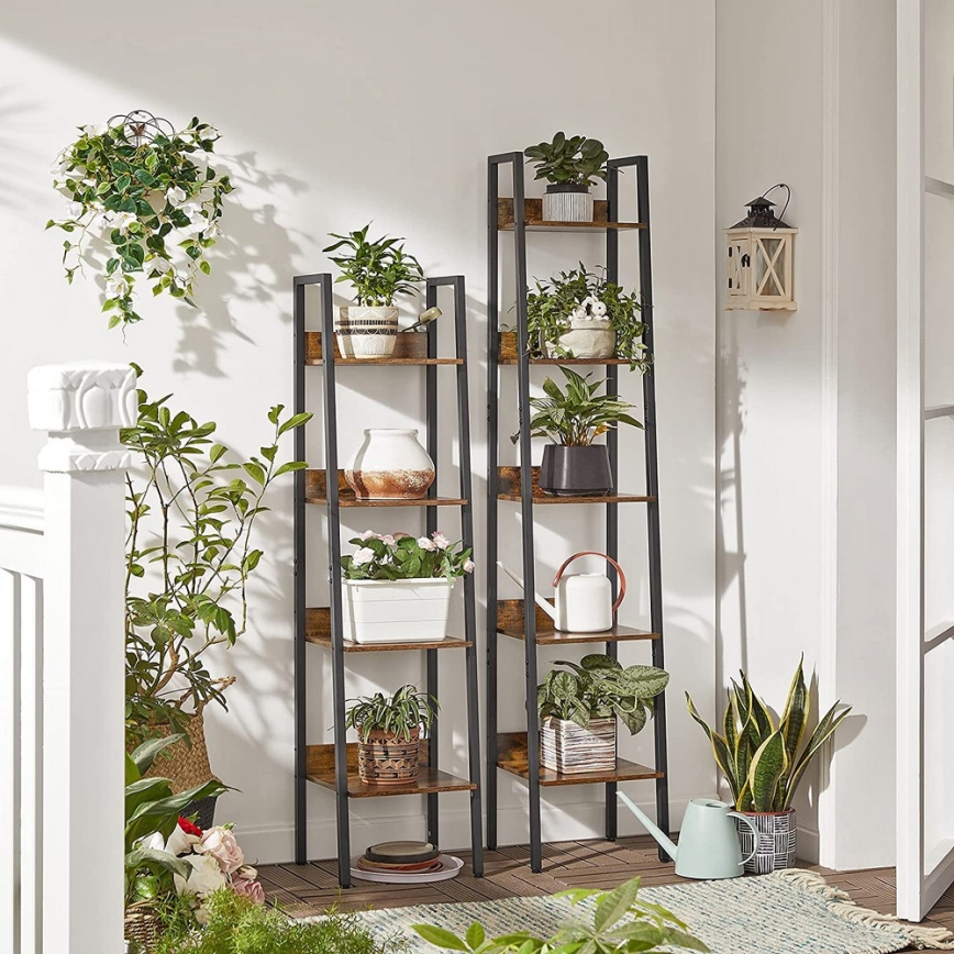 NAVARO Bookcase Brown/Black