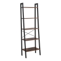 NAVARO Bookcase Brown/Black