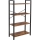 NAVARO Bookcase Brown/Black
