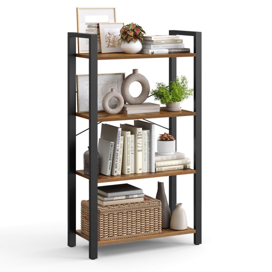 NAVARO Bookcase Brown/Black