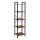 NAVARO Bookcase, Brown/Black