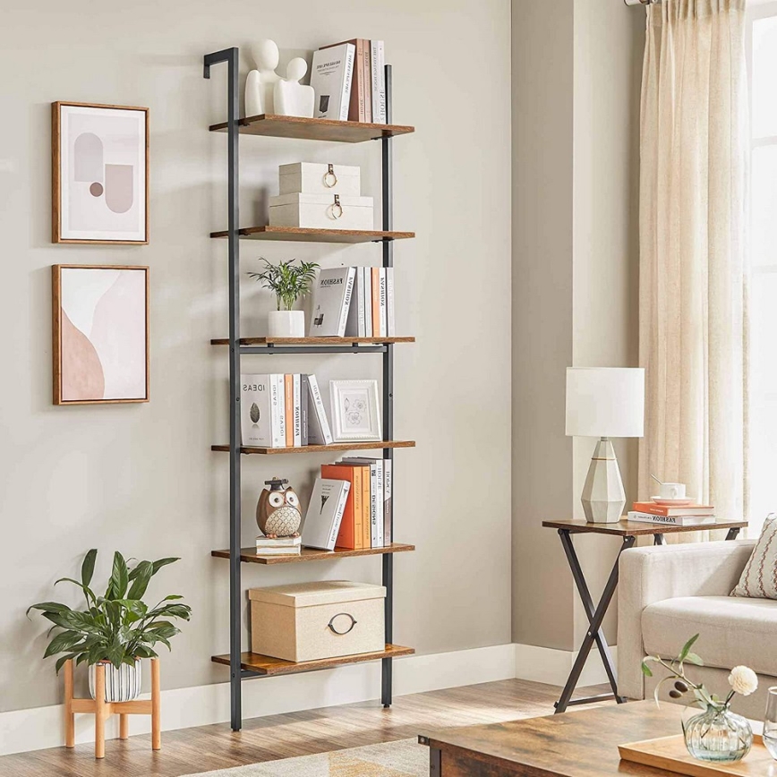 NAVARO Bookcase Brown/Black