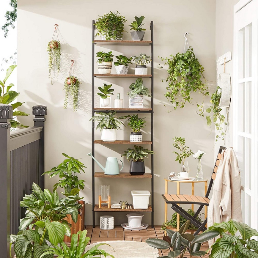 NAVARO Bookcase Brown/Black