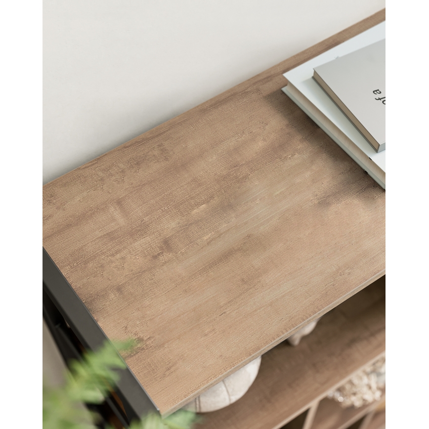 NAVARO Bookcase Brown/Black