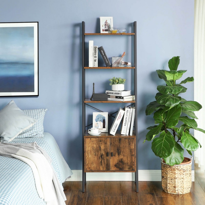 NAVARO Bookcase Brown/Black