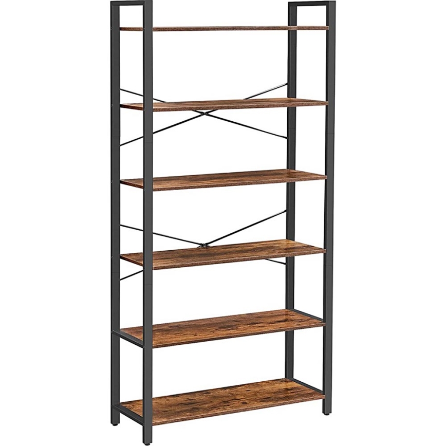 NAVARO Bookcase Brown/Black