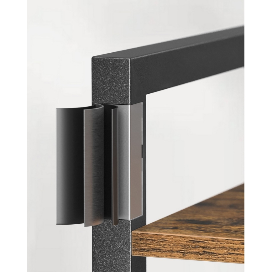 NAVARO Bookcase Brown/Black